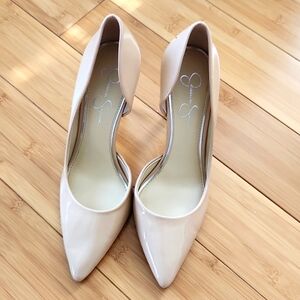 Jessica Simpson nude heels size 9